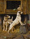 Arthur Wardle At a Safe Distance painting